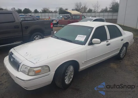 2008 Mercury Grand Marquis Ls from USA, damaged, VIN 2MEFM75V98X653515